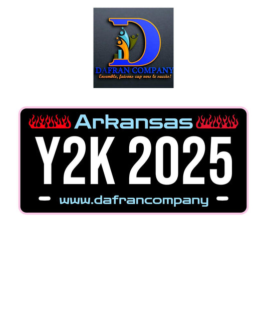 Custom USA Car License Plate